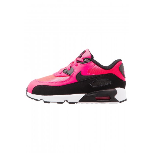 Kinder Nike Footwear Für Sport AIR MAX 90 - Sportschuhe Low - Fuchsia Rosa/Schwarz/Weiß