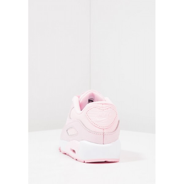 Kinder Nike Footwear Für Sport AIR MAX 90 SE MESH (TD) - Turnschuhe Low - Prism Pink/Blassrosa/Weiß