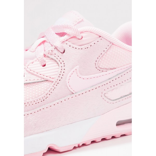 Kinder Nike Footwear Für Sport AIR MAX 90 SE MESH (TD) - Turnschuhe Low - Prism Pink/Blassrosa/Weiß