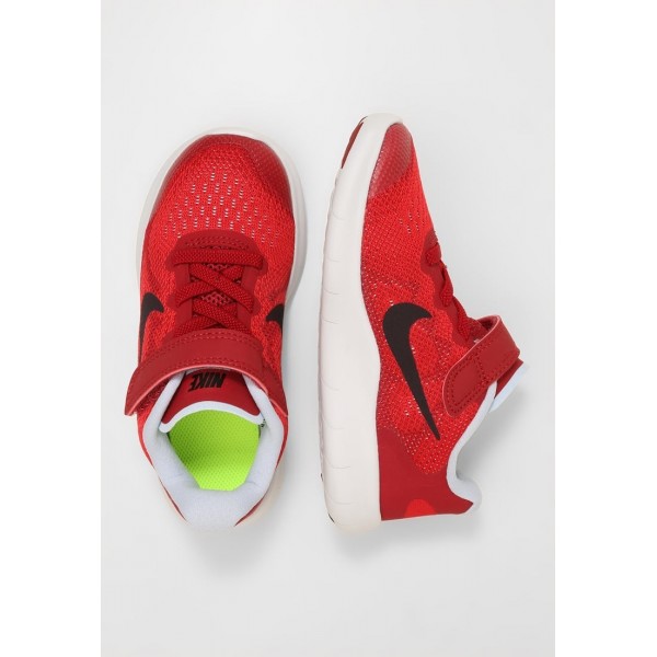 Kinder Nike Performance FREE RUN 2 - Sportschuhe Low - Rot/Schokolade/Weiß