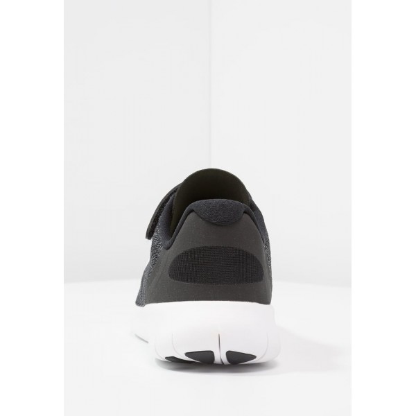 Kinder Nike Performance FREE RUN 2 - Natural Running Laufschuhe - Anthrazit Schwarz/Weiß/Anthrazit Grau