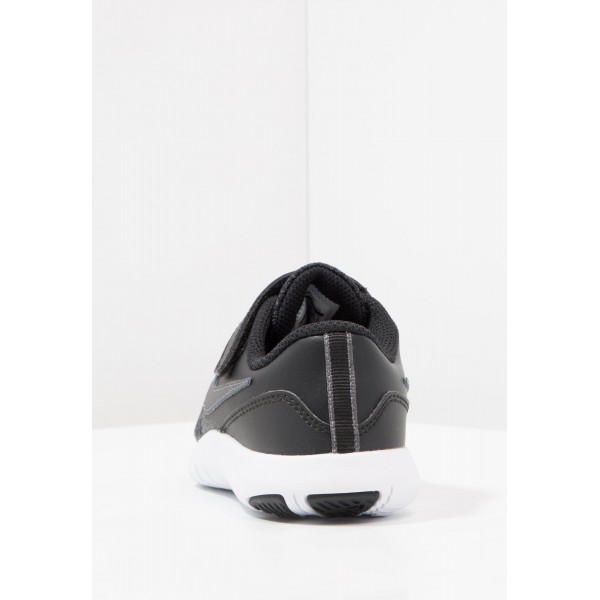Kinder Nike Performance FLEX CONTACT - Schuhe Low - Dunkelgrau/Anthrazit Grau/Weiß
