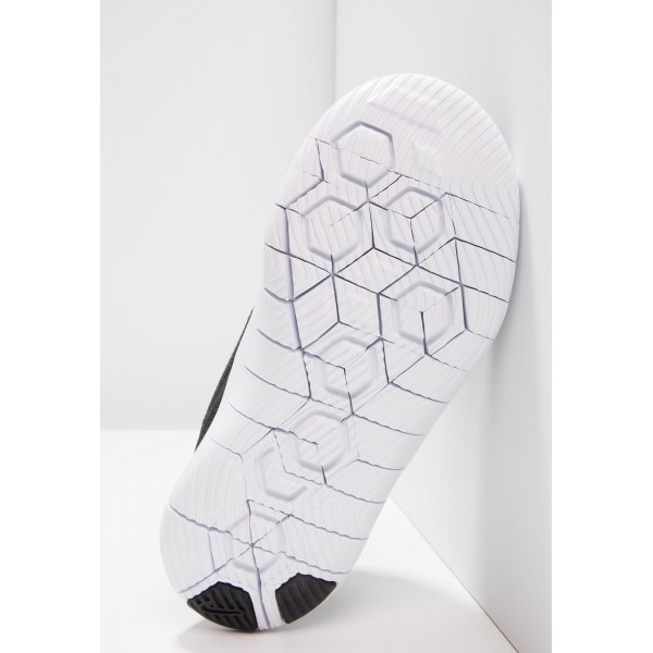 Kinder Nike Performance FLEX CONTACT - Schuhe Low - Dunkelgrau/Anthrazit Grau/Weiß