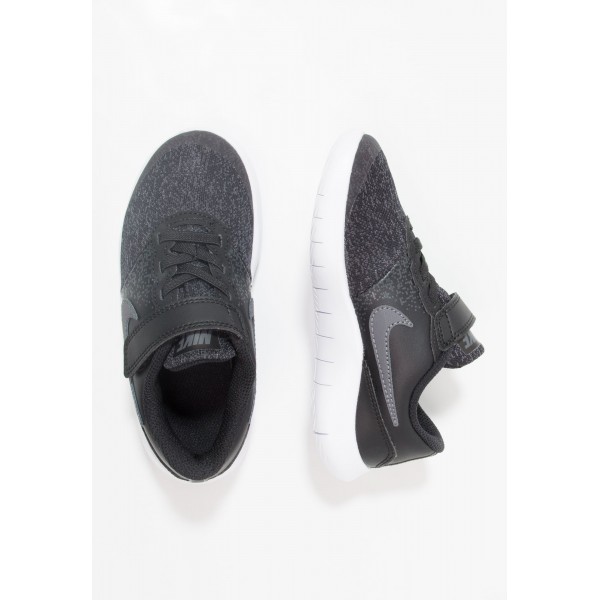 Kinder Nike Performance FLEX CONTACT - Schuhe Low - Dunkelgrau/Anthrazit Grau/Weiß