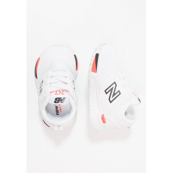 Kinder New Balance Schuhe Low - Weiß/Rot/Schwarz