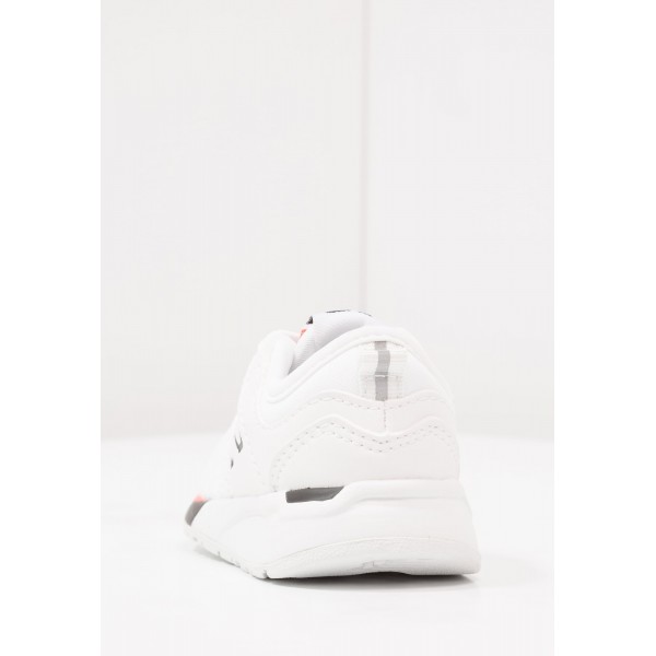 Kinder New Balance Schuhe Low - Weiß/Rot/Schwarz