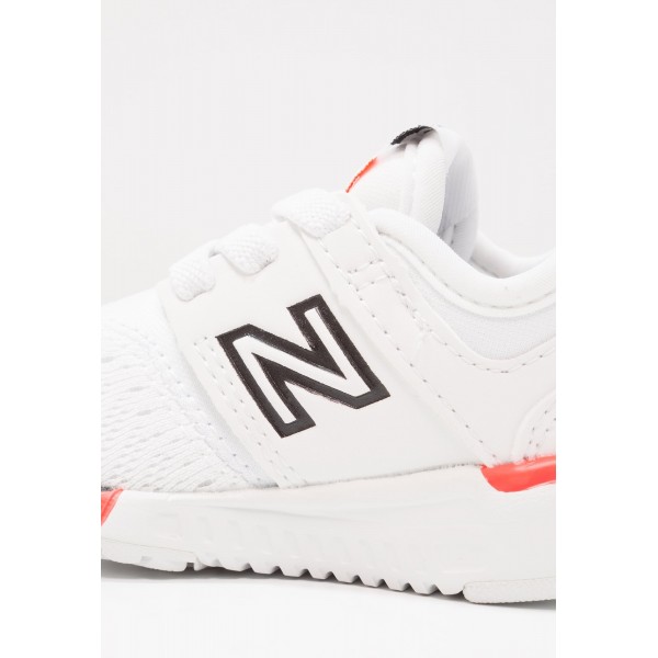 Kinder New Balance Schuhe Low - Weiß/Rot/Schwarz