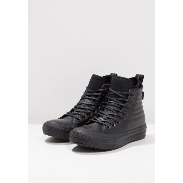 Damen / Herren Converse CHUCK TAYLOR ALL STAR WP QUILTED LEATHER - HI - Freizeitschuhe Hoch - Obsidian Schwarz