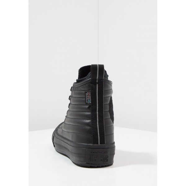 Damen / Herren Converse CHUCK TAYLOR ALL STAR WP QUILTED LEATHER - HI - Freizeitschuhe Hoch - Obsidian Schwarz