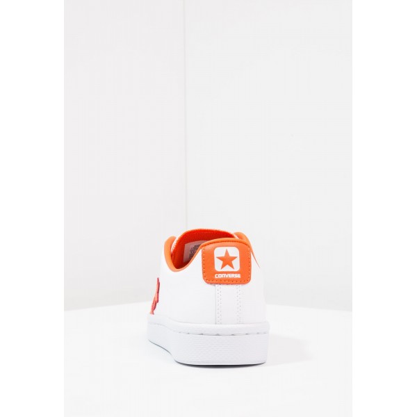 Damen / Herren Converse PL 76 ELEVATED - OX - Sportschuhe Low - Weiß/Mango Orange