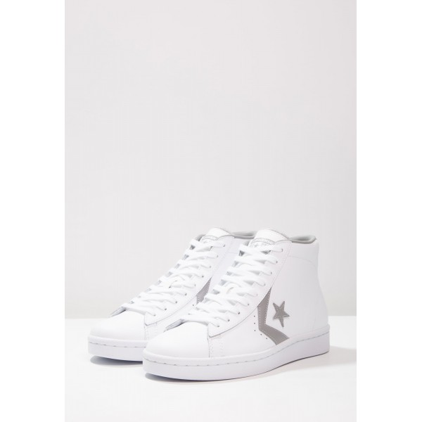 Damen / Herren Converse PL 76 ELEVATED - MID - Turnschuhe Hoch - Weiß/Delphin Grau