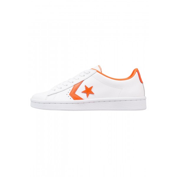Damen / Herren Converse PL 76 ELEVATED - OX - Sportschuhe Low - Weiß/Mango Orange