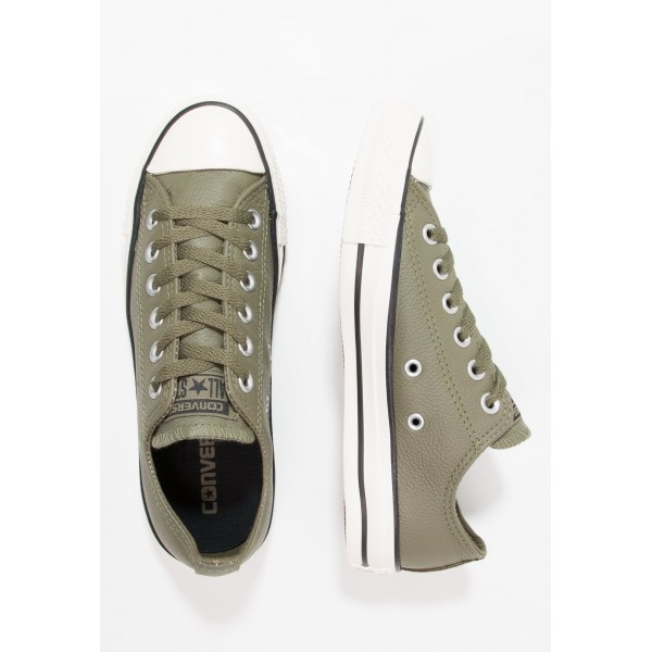 Damen / Herren Converse Schuhe Low - Mittel Oliv/Reiher Weiss/Schwarz