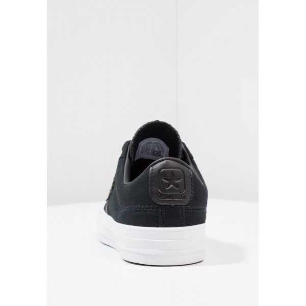 Damen / Herren Converse STAR PLAYER CANVAS AND GUM - OX - Trainingsschuhe Low - Kohlen Schwarz/Weiß