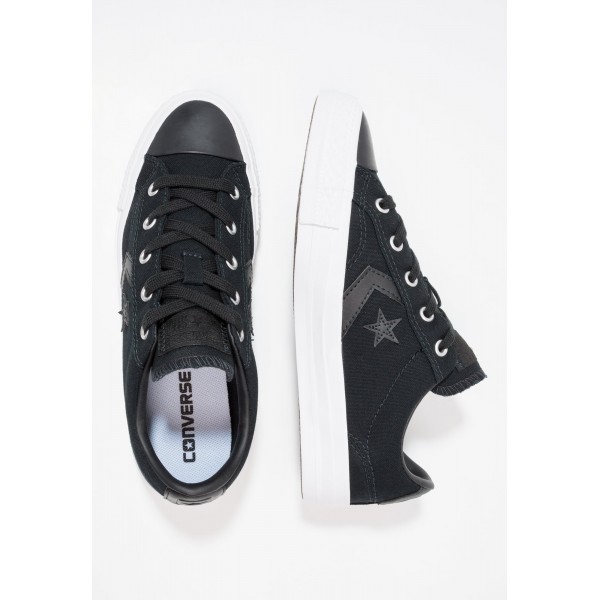 Damen / Herren Converse STAR PLAYER CANVAS AND GUM - OX - Trainingsschuhe Low - Kohlen Schwarz/Weiß