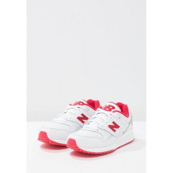 Damen / Herren New Balance M530 - Trainingsschuhe Low - Weiß/Rot