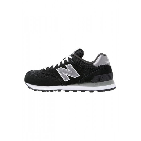 Damen / Herren New Balance M574 - Sportschuhe Low - Kohlen Schwarz/Silbergrau