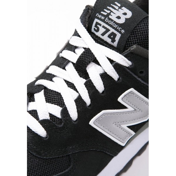 Damen / Herren New Balance M574 - Sportschuhe Low - Kohlen Schwarz/Silbergrau