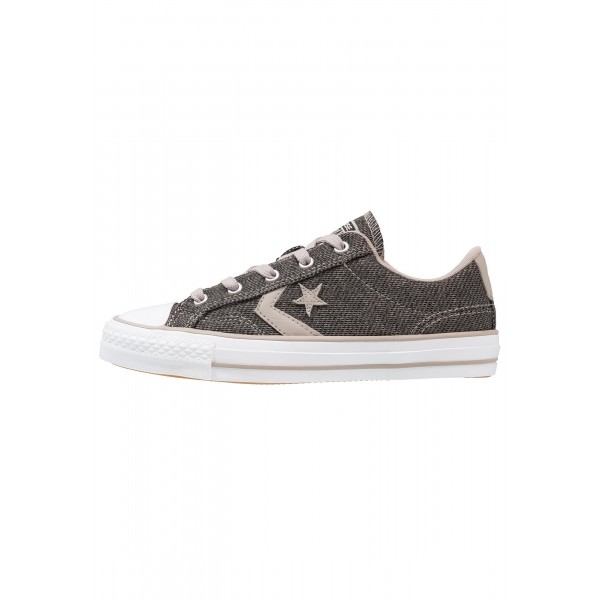 Damen / Herren Converse STAR PLAYER HERRINGBONE - OX - Trainingsschuhe Low - Beige/Weiß/Schwarz