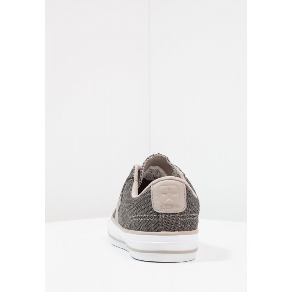 Damen / Herren Converse STAR PLAYER HERRINGBONE - OX - Trainingsschuhe Low - Beige/Weiß/Schwarz