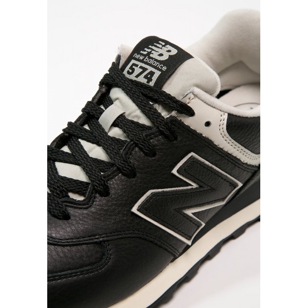 Damen / Herren New Balance ML574 - Sportschuhe Low - Obsidian Schwarz/Weiß