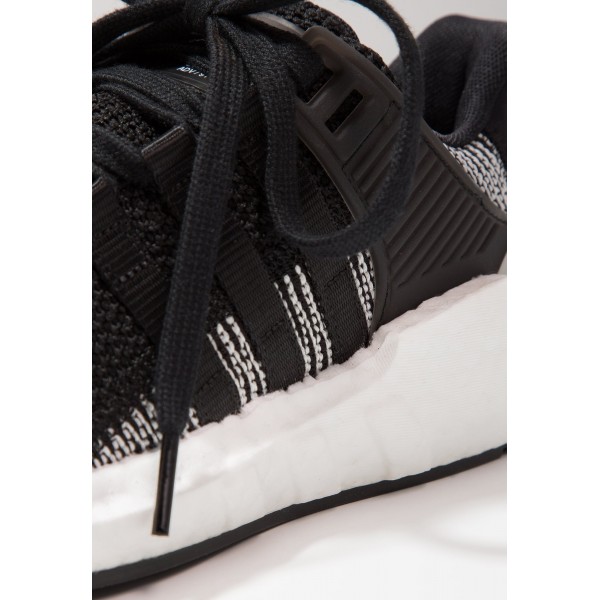 Damen / Herren Adidas Originals EQT SUPPORT 93/17 - Laufschuhe Low - Anthrazit Schwarz/Core Black/Weiß/Footwear Weiß