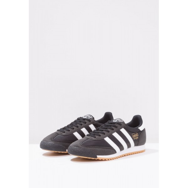 Damen / Herren Adidas Originals DRAGON OG - Schuhe Low - Anthrazit Schwarz/Weiß