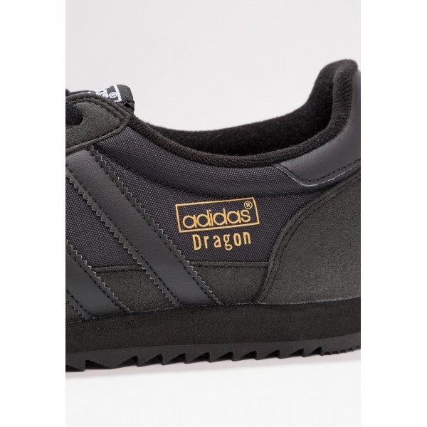 Damen / Herren Adidas Originals DRAGON OG - Turnschuhe Low - Voll Anthrazit Schwarz/Core Black
