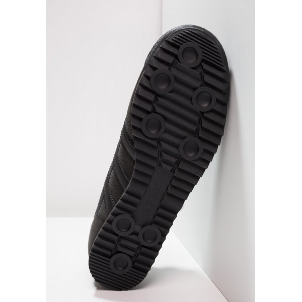 Damen / Herren Adidas Originals DRAGON OG - Turnschuhe Low - Voll Anthrazit Schwarz/Core Black