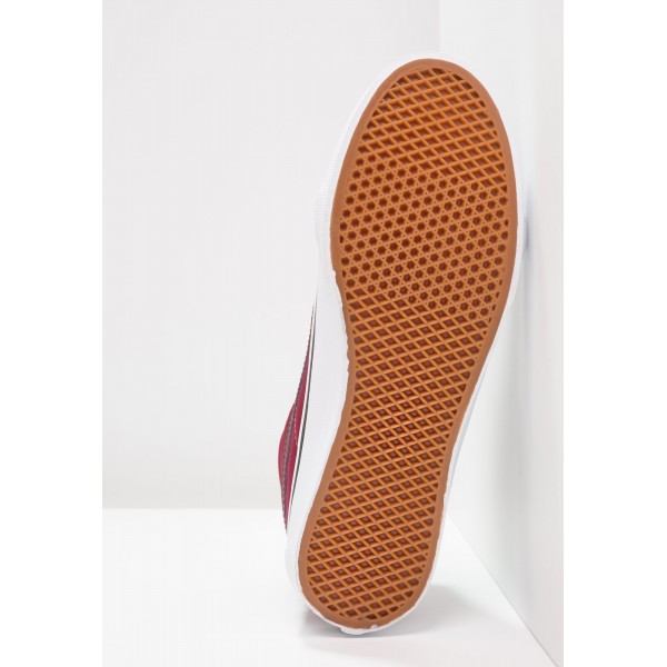 Damen Vans SK8-HI SLIM ZIP - Freizeitschuhe Hoch - Jujube Rot/True Weiß