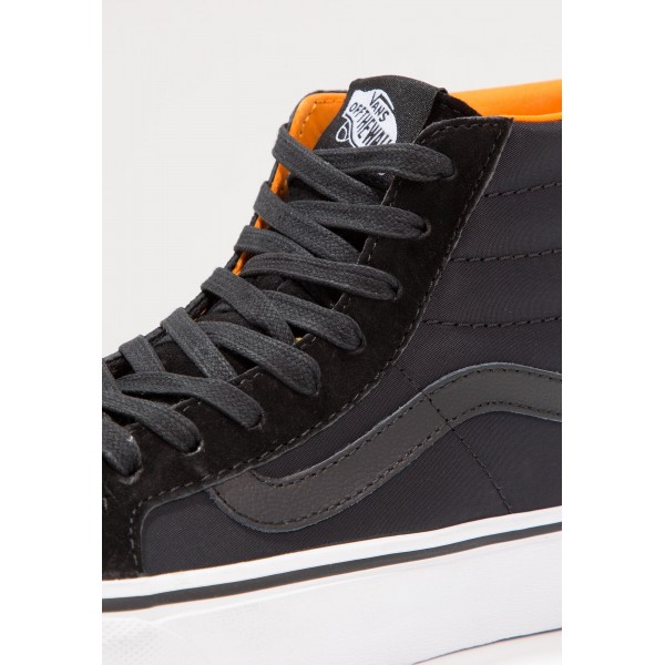 Damen Vans SK8-HI SLIM ZIP - Sportschuhe Hoch - Obsidian Schwarz/True Weiß