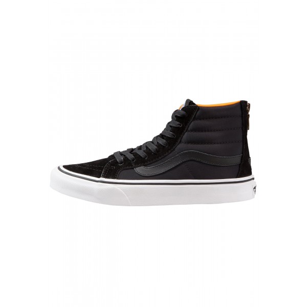 Damen Vans SK8-HI SLIM ZIP - Sportschuhe Hoch - Obsidian Schwarz/True Weiß