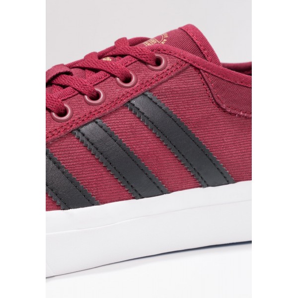 Damen / Herren Adidas Originals MATCHCOURT - Schuhe Low - Burgund/Maroon/Anthrazit Schwarz/Core Black/Weiß