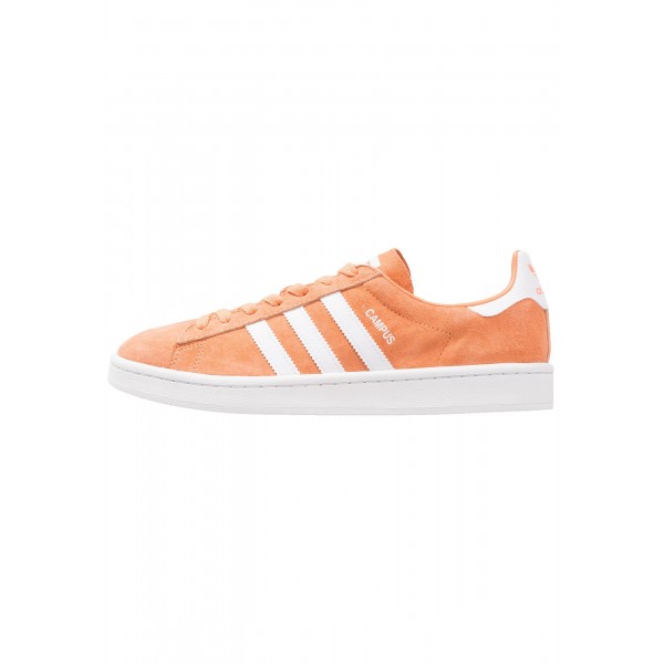 Damen / Herren Adidas Originals CAMPUS - Sportschuhe Low - Lachsorange/Reines Weiß