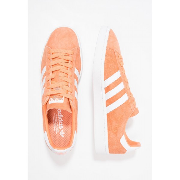 Damen / Herren Adidas Originals CAMPUS - Sportschuhe Low - Lachsorange/Reines Weiß