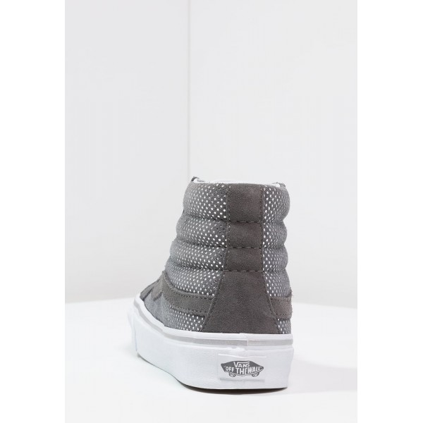 Damen Vans SK8-HI SLIM - Trainingsschuhe Hoch - Silber Metallic/Dunkelgrau/Anthrazit Grau