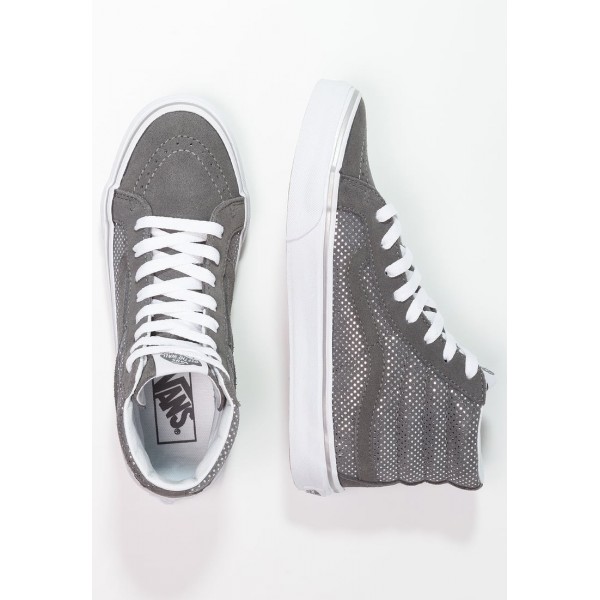 Damen Vans SK8-HI SLIM - Trainingsschuhe Hoch - Silber Metallic/Dunkelgrau/Anthrazit Grau