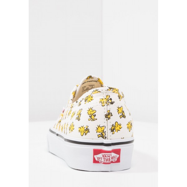Damen Vans PEANUTS AUTHENTIC - Sneaker Low - Weiß/Gelb
