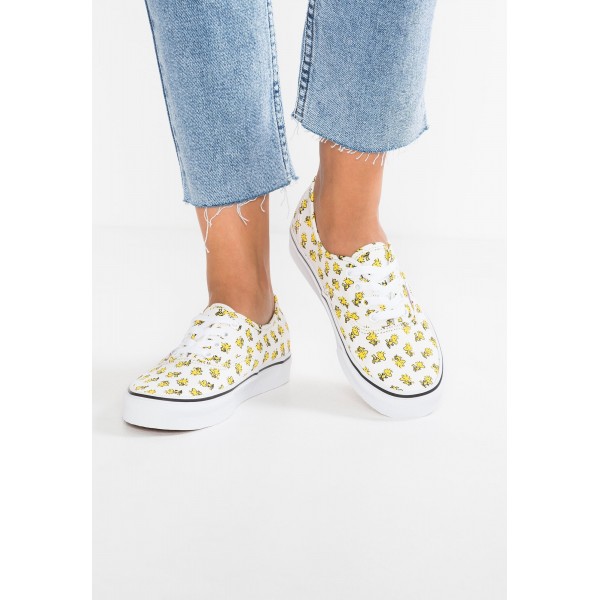 Damen Vans PEANUTS AUTHENTIC - Sneaker Low - Weiß/Gelb