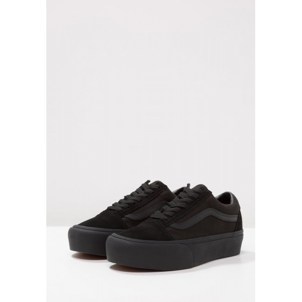 Damen Vans OLD SKOOL PLATFORM - Trainingsschuhe Low - Core Black/Schwarz