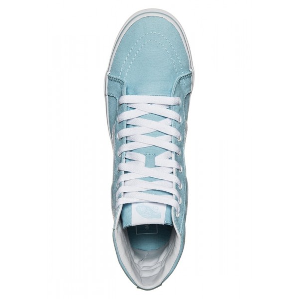 Damen Vans Sneaker Hoch - Kristallblau/True Weiß