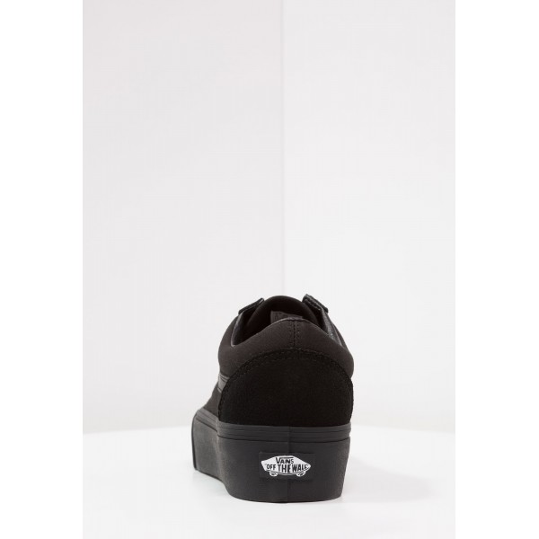 Damen Vans OLD SKOOL PLATFORM - Trainingsschuhe Low - Core Black/Schwarz
