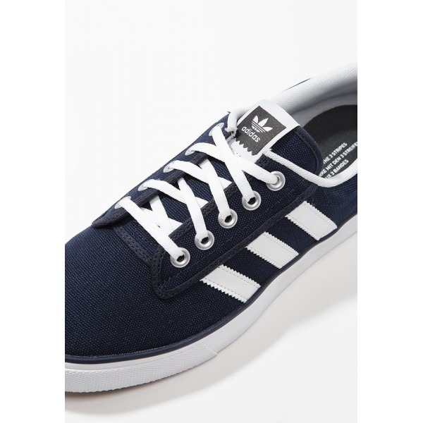 Damen / Herren Adidas Originals KIEL - Fitnessschuhe Low - Dunkelmarine/Weiß