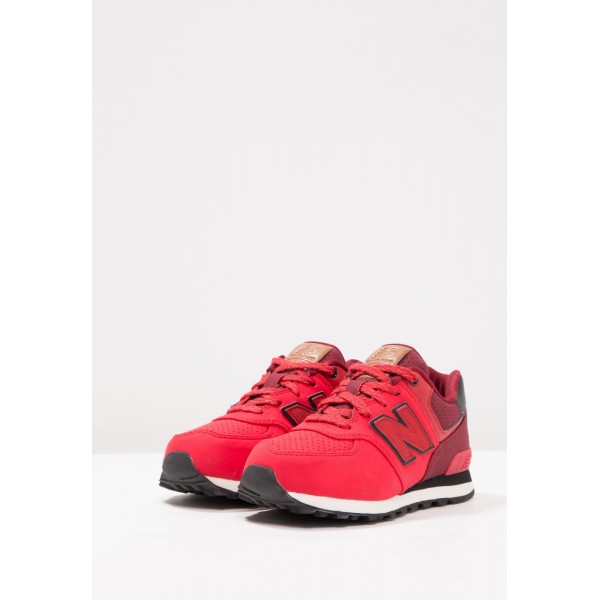 Kinder New Balance Trainingsschuhe Low - Rot/Dunkel Rot/Schokolade