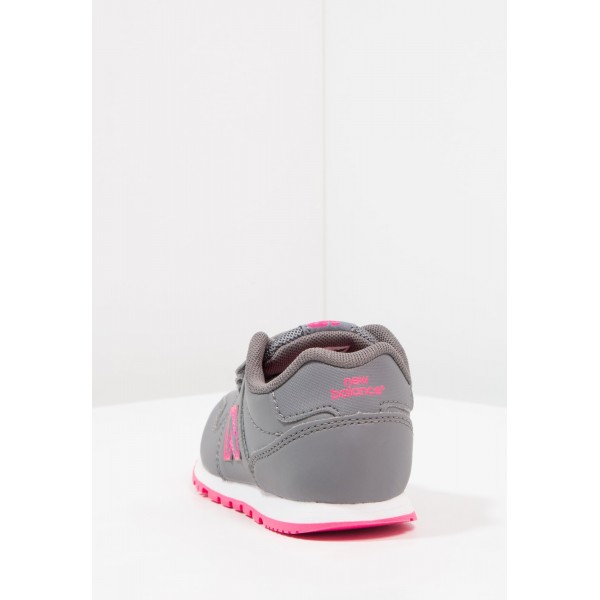 Kinder New Balance Schuhe Low - Dunkel Stahlgrau/Fluo Pink