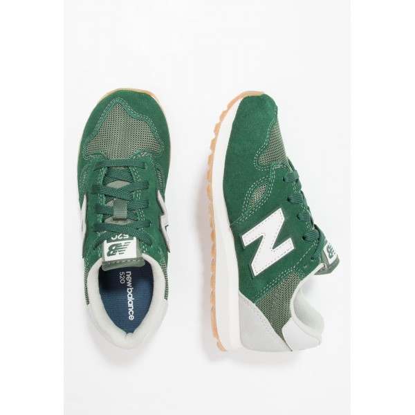 Kinder New Balance Sportschuhe Low - Waldgrün/Grasgrün/Cool Grau/Weiß