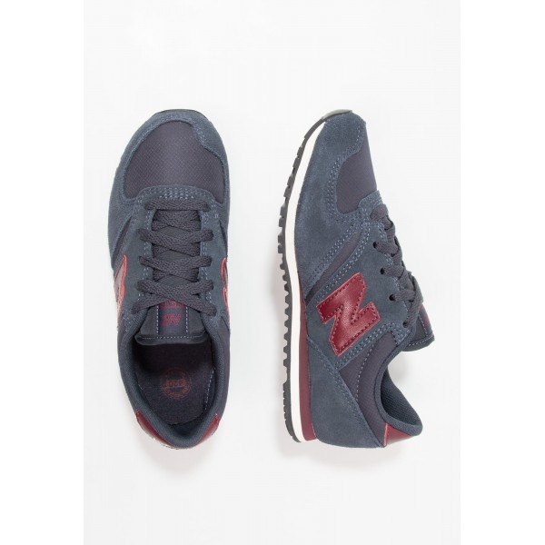 Kinder New Balance Schuhe Low - Dunkel Staubgrau/Mittelgrau/Rot