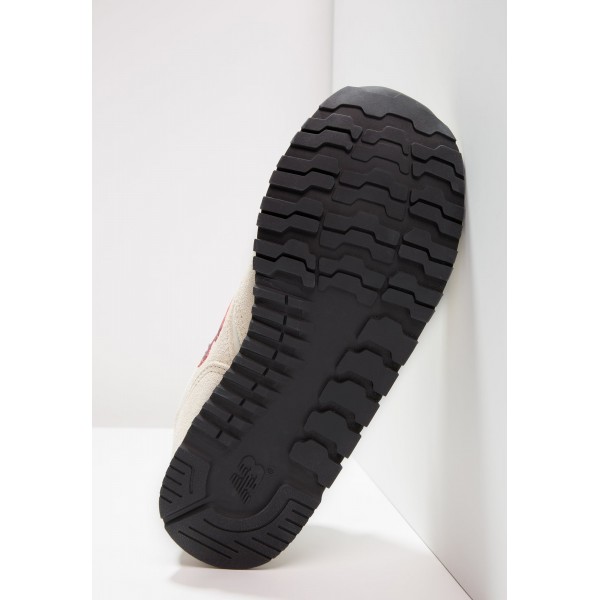 Kinder New Balance Schuhe Low - Beige/Elfenbein Weiß/Tiefrot