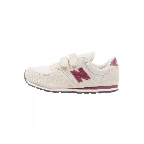 Kinder New Balance Schuhe Low - Beige/Elfenbein Weiß/Tiefrot