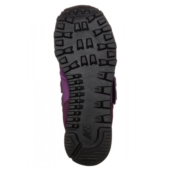 Kinder New Balance KV574-YEY-M - Schuhe Low - Fuchsia/Lila/Schwarz